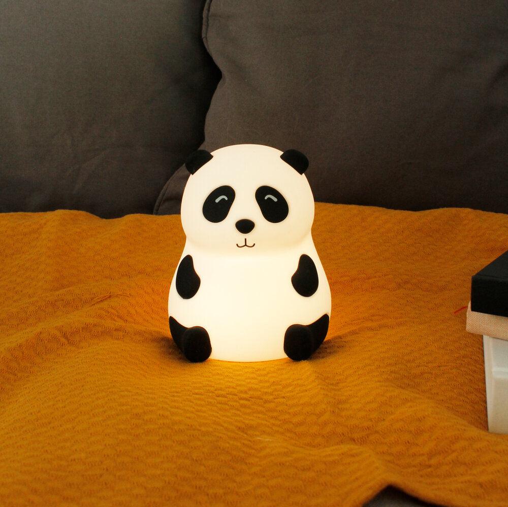 Nightlight Panda Bordlampe - sort/hvid